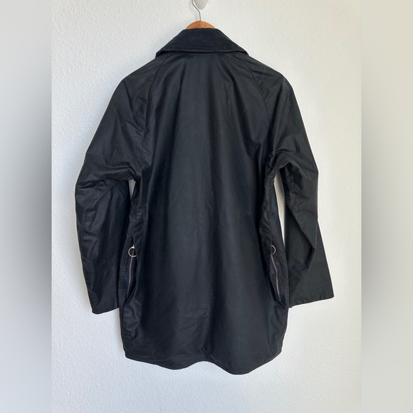Barbour Beaufort Wax Jacket Black A155 Mens medium - Picture 12 of 16
